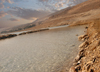Israel - Dead sea: in the shallow water - photo by Efi Keren
