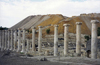Israel - Beit Shean, North District: Roman and Byzantine City - colonnade - photo by G.Frysinger