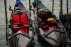 Italy / Italia - Venice: Grand Canal / Canal Grande - gondolas for hire (photo by M.Gunselman)