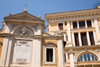 Rome, Italy: church in piazza dell'Oratorio - photo by I.Middleton