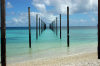 Johnston Island / Johnston Atoll: abandoned pier - photo by NOAA (in P.D.)