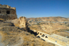 Al Karak - Jordan: Crac des Moabites castle - view SW from the keep, over the archaeological museum building - photo by M.Torres