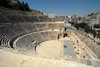 Amman - Jordan: Roman Theatre - view from the top of the cavea - photo by M.Torres