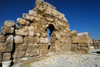 Amman - Jordan: ruined wall - citadel - photo by M.Torres