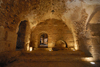 Ajlun - Jordan: Ajlun castle - vaulted room - photo by M.Torres