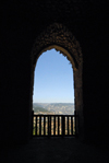 Ajlun - Jordan: Ajlun castle - view over the valley - photo by M.Torres