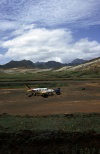 Juan Fernandez islands - islas Juan Fernandez - Robinson Crusoe island: the airfield (photo by Willem Schipper)