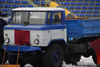 Kazakhstan, Medeu ice stadium, Almaty: Russian truck - photo by M.Torres