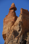 Kazakhstan, Charyn Canyon: Valley of the Castles - fairy chimney - photo by M.Torres
