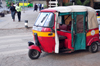 Nairobi, Kenya: auto rickshaw taxi - Kenyan tuk-tuk - photo by M.Torres