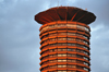 Nairobi, Kenya: Kenyatta International Conference Center - tower with helipad - City Square - KICC - Architect Karl H. Nostvik - photo by M.Torres