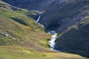 Kerguelen island: Port Jeanne d'Arc - stream (photo by Francis Lynch)