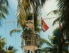 Kiribati - Tarawa - Bairiki: Kiribati flag at the Marine  (photo by G.Frysinger)