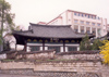 North Korea / DPRK - Pyongyang: remains of old times - traditional Korean architecture (photo by M.Torres)