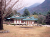 North Korea / DPRK - Myohyang mountains: Pohyon Temple (photo by M.Torres)