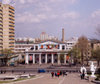 North Korea / DPRK - Pyongyang: Cinema in front of the Youth Palace (photo by M.Torres)