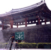 Democratic People's Republic of Korea - DPRK - North Korea / Kaesong: gate (photo by M.Torres)
