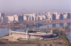 North Korea / DPRK - Pyongyang: Yanggakdo Stadium - Yanggak island (photo by M.Torres)