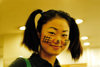Asia - South Korea - Halloween - smiling Korean girl - photo by S.Lapides