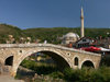Kosovo - Prizren / Prizreni: Ottoman bridge over the river Bistrica - Old town - photo by J.Kaman