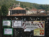 Serbia - Kosovo - Prizren / Prizreni: invitations for a bike party and several funerals - notice the Arabic script - photo by J.Kaman