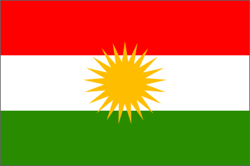 Kurdistan - flag / Alaya Kurdistan