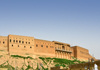 Erbil / Hewler, Kurdistan, Iraq: Erbil Citadel - Qelay Hewlr - UNESCO world heritage site - photo by M.Torres