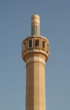 Kuwait city: Grand Mosque - minaret - photo by M.Torres