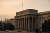 Bishkek, Kyrgyzstan: Jogorku Kenesh, the Kyrgyz parliament - architects G.Nazaryan and R.Semerjiyev - T.Abdumomunov street - photo by M.Torres