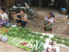 Laos - Vang Veing: farmers' market - photo by P.Artus