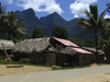 Laos - Nong Khiaw: on the main road - photo by M.Samper