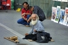 Riga: beggar (photo by A.Dnieprowsky)