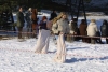 Latvia - Ventspils: bean bag race - Maslennitsa celebrations (photo by A.Dnieprowsky)