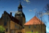 Latvia - Straupe: the castle's reflection (Sakotneji Ropa) Straupe pilseta / Straupes pagasts  (Cesu Rajons - Vidzeme)  (photo by A.Dnieprowsky)