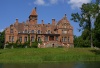 Latvia - Jaunmokas: castle by the water - architect: Wilhelm Bockslaff - Jaunmoku pils (Tumes pagasts, Tukuma Rajons - Zemgale) - photo by A.Dnieprowsky