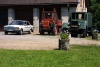 Latvia - Jaunmokas: farm next to the castle - old vehicles (Tumes pagasts, Tukuma Rajons - Zemgale) - photo by A.Dnieprowsky