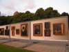 Latvia / Latvija - Riga: open air art gallery on Livu laukums - Riga old town (photo by J.Kaman)