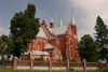 Latvia / Latvija - Liksna (Daugavpils rajons): neo-gothic style Catholic church of Jesus Holy Heart (photo by A.Dnieprowsky)