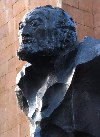 Leon - Salamanca: monumento a Miguel de Unamuno y Jugo, Basque writer and philosopher / Unamuno monument (photo by Angel Hernandez)