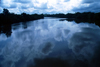 West Grand Bassa County, Liberia, West Africa: reflection on the river Saint John - photo by M.Sturges