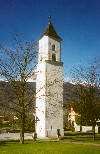Liechtenstein - Triesen: belfry - campanile / Glockenturm (photo by M.Torres)
