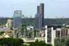 Lithuania - Vilnius: skyscrapers - towers of the business district - photo by A.Dnieprowsky