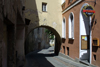 Lithuania - Vilnius: arch in the oldtown - photo by A.Dnieprowsky