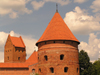 Lithuania / Litva / Litauen - Trakai: Trakai Island Castle - tower - photo by J.Kaman
