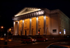 Lithuania - Vilnius: Old City Hall, now the Contemporary Art Center - nocturnal - night - photo by A.Dnieprowsky