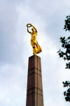 Luxembourg Ville / LUX: Goddess of Victory - Place de la Constitution (photo by M.Torres)