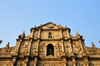 Macau, China: Ruins of St. Paul's, 16th century complex destroyed by a fire in 1835 -  Historic Centre of Macau, UNESCO World Heritage Site - Church of the Mother of God faade - photo by M.Torres