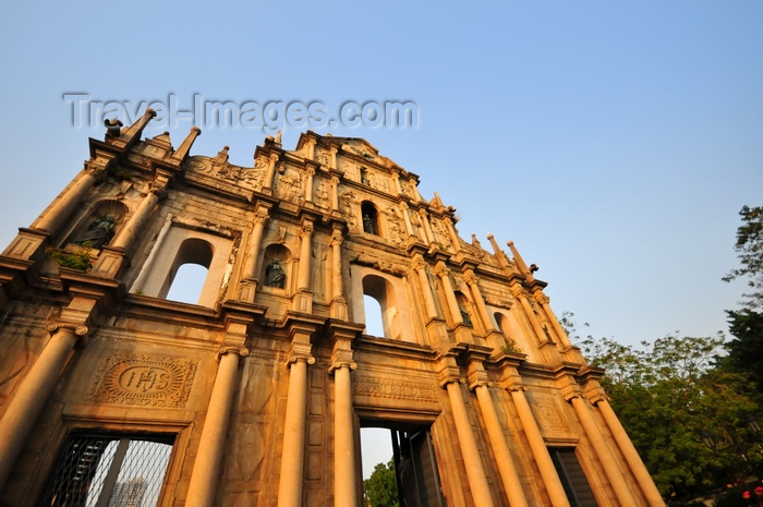 macao111: Macau, China: Ruins of St. Paul's - Church of the Mother of God façade, UNESCO World Heritage Site - Largo da Companhia de Jesus - photo by M.Torres - (c) Travel-Images.com - Stock Photography agency - Image Bank