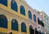 Macau, China: colonial buildings at Senado Square / Largo do Senado - Historic Centre of Macao, UNESCO World Heritage Site - photo by M.Torres