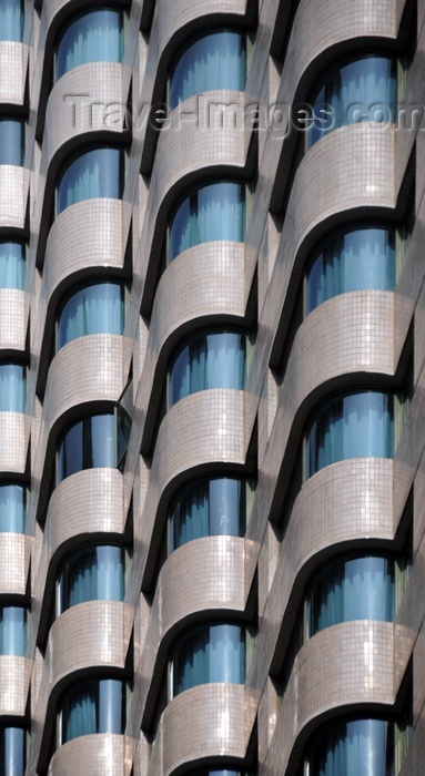 macao22: Macau, China: Metropark Hotel tower - window pattern - Beijing Street - photo by M.Torres - (c) Travel-Images.com - Stock Photography agency - Image Bank